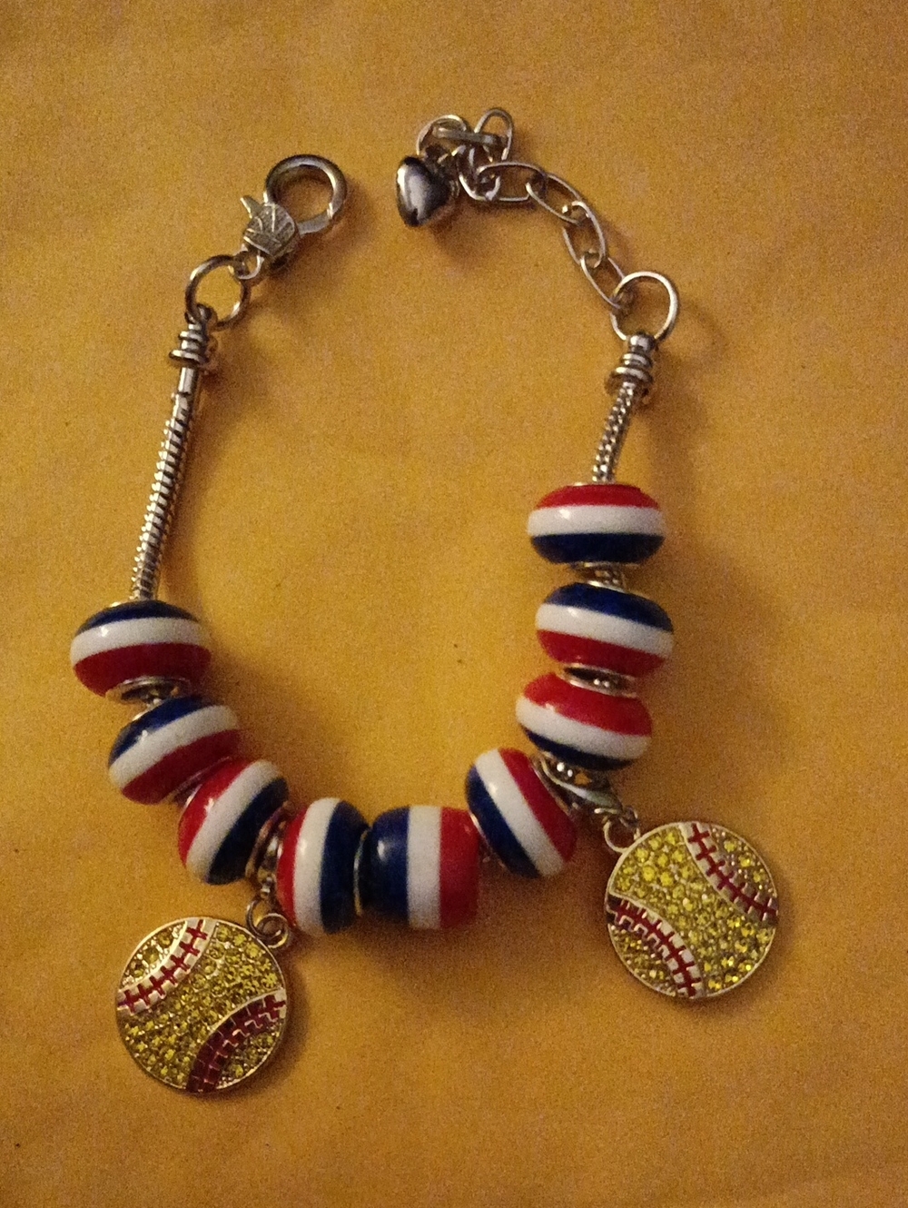 New Handmade Charm Bracelet Stainless Steel And Alloy Charm